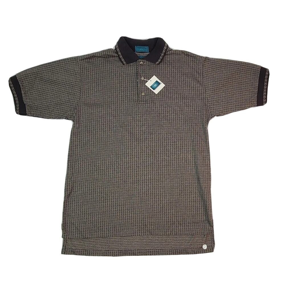 Dunbrooke Club Collection Men's Golf Polo Shirt Size Medium 100% Cotton, NWT